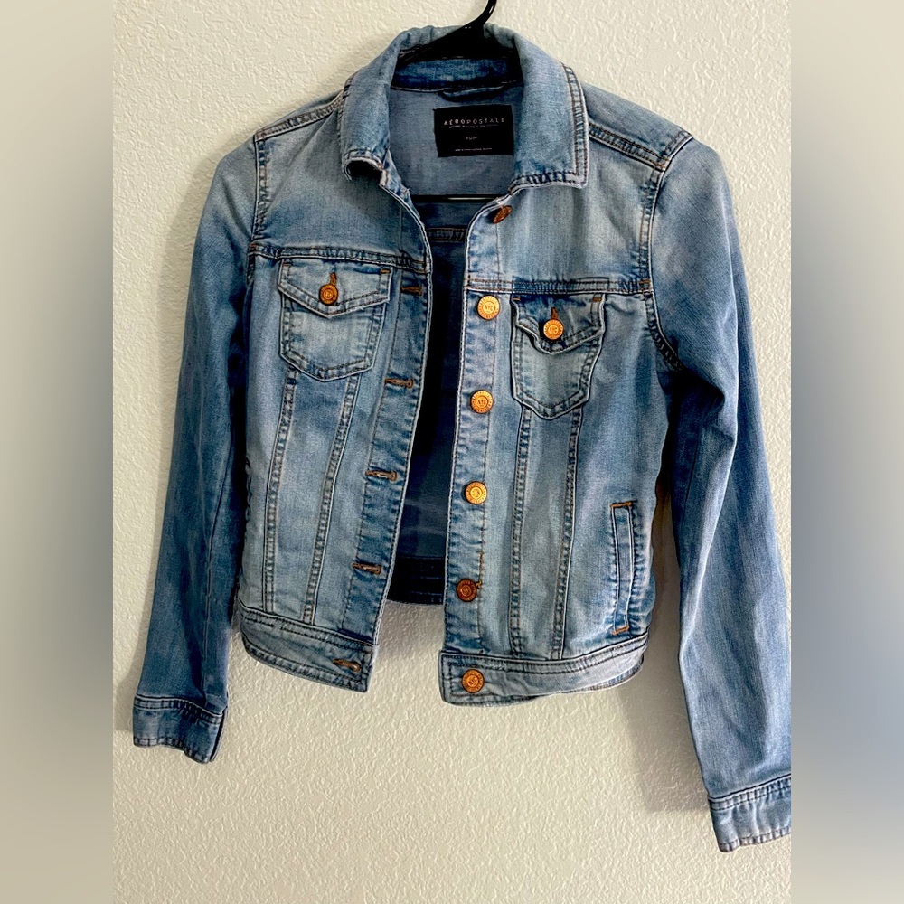 Aeropostale XS Jean Jacket